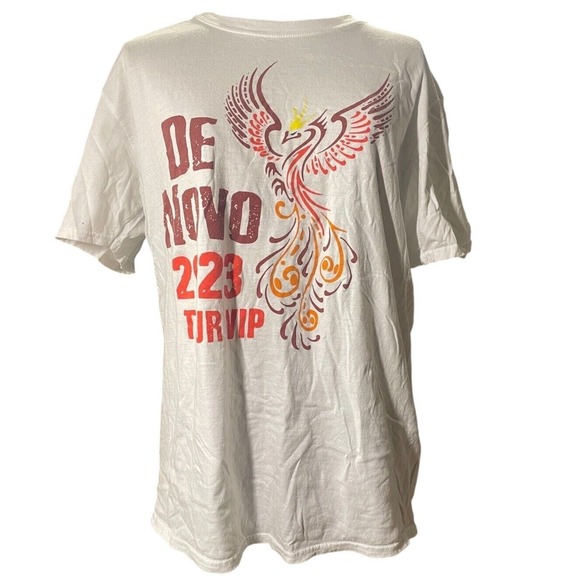 NWOT GILDAN Pat Benatar Neil Giraldo Bandtee Mens (L) 2023 VIP Tour De Novo Rock - Picture 1 of 6